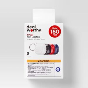 Target Deal Worthy 4 Pack Item Locators New in Box